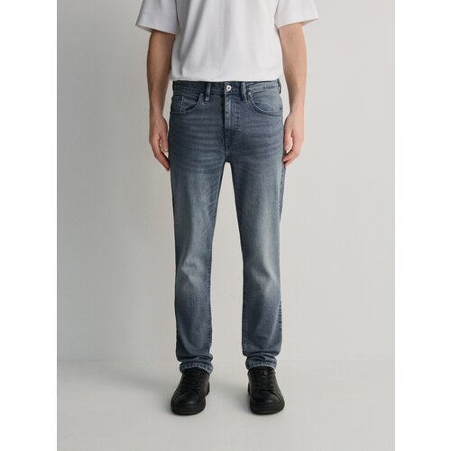 Reserved - Slim traperice isprana izgleda - light grey Slike