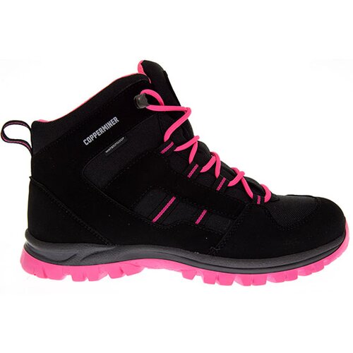 Copperminer zimske cipele za devojčice abi kid crno-roze Slike