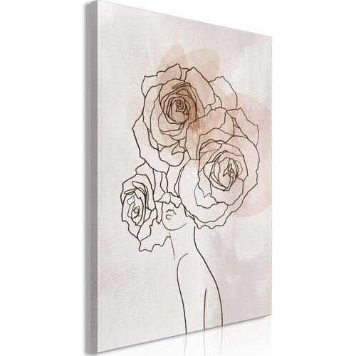  Slika - Anna and Roses (1 Part) Vertical 40x60 Slike