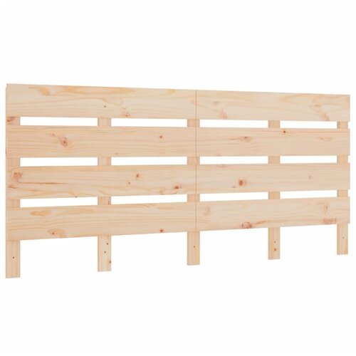 Maison Chic posteljno vzglavje - vzglavna omarica - nočna omarica 180x3x80 cm trdna borovina, (21705258) Slike