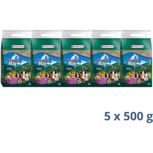 Versele-laga mountin Hay Herbs 5 x 500 g - 2.5 kg Cene