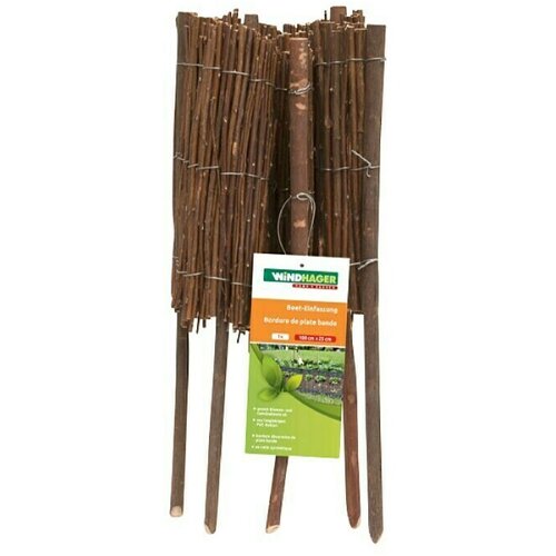 Windhager Ograda za gredice (Vrba, 100 x 20 cm) Slike