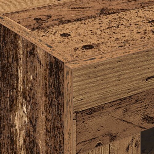  Zidni ormar s staklenim vratima Starinsko drvo 69 5x34x90 cm Slike