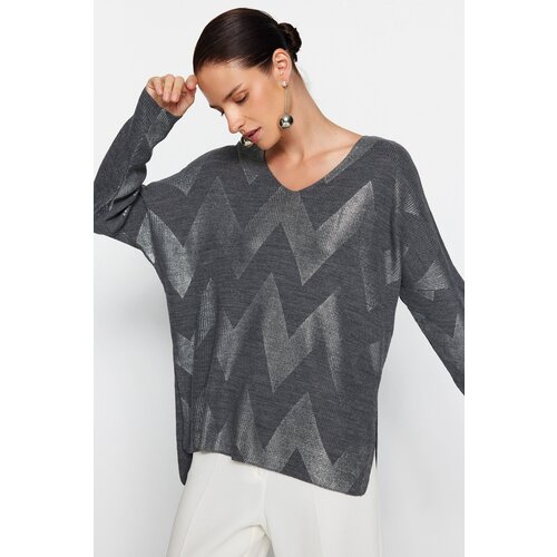 Trendyol Sweater - Gray - Regular fit Cijene