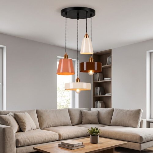Opviq luster Novella 20905-SET-T-50, 4 × E27, višebojni Cene