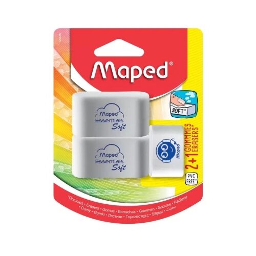 Maped gumica smiley soft 2+1 blister ( m122815 ) Cene