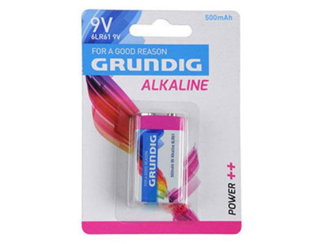 Grundig Baterija blok 9V 6LR61 500mah, (20370671) Slike