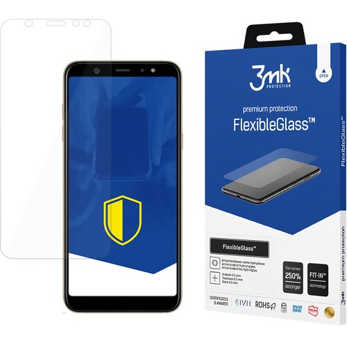 3mk Zaštitno hibridno staklo FlexibleGlass za Samsung Galaxy A6 Plus 2018 - Prozirna Cene