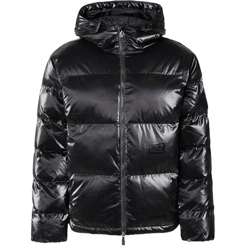 Ea7 Emporio Armani Zimska jakna crna Slike