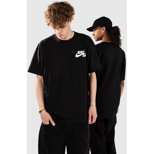 Nike SB Logo T-shirt black / white Cene