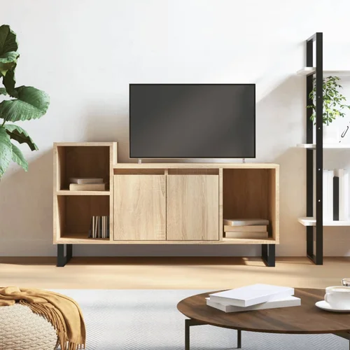  The Living Store TV omarica sonoma hrast 100x35x55 cm inženirski les - TV Omarica, (21555261)