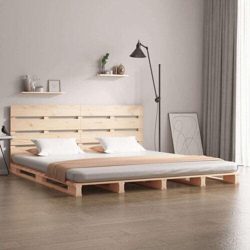  Okvir za krevet 120 x 190 cm masivna borovina 4FT bračni Cene