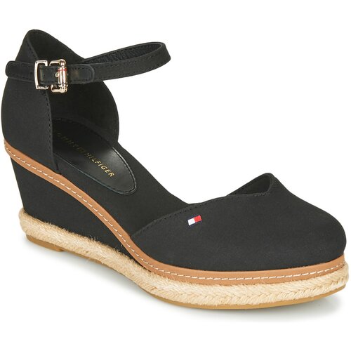 Tommy Hilfiger BASIC CLOSED TOE MID WEDGE Crna Cijene