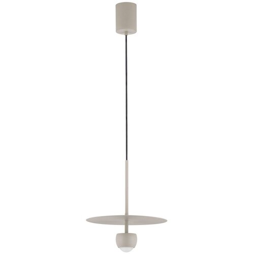 Nova Luce Bež LED viseća svjetiljka aluminijska &oslash; 30 cm Edem &ndash; Cijene