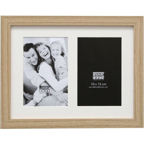 DEKNUDT S66KB2 Gallery 2x13x18 Wood nature w. Passepartout Slike