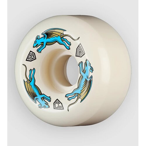 Powell Peralta Dragons Nano Rat 97A AV6 M Ride 56mm Kole&amp;scaron;cki off white Slike