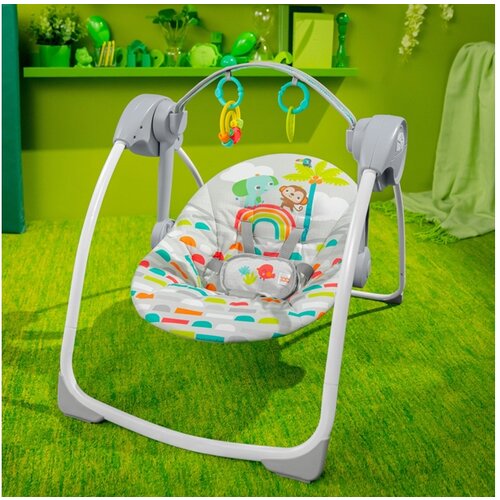 Kids II BRIGHT STARTS LJULJASKA "PLAYFUL PARADISE" 13069 Cene