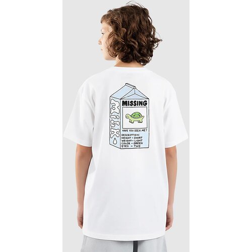 A-Lab Missing Milk Kids T-shirt white Cene