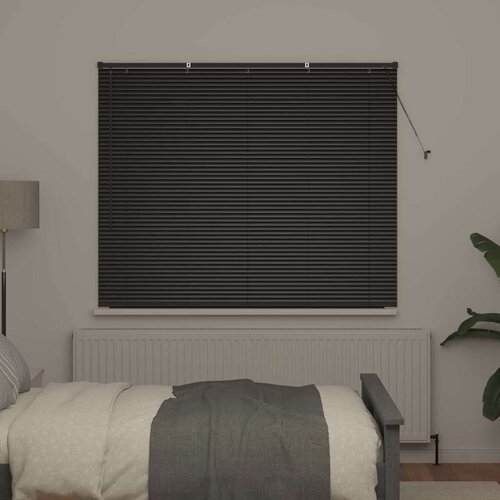  Venecijanski zastore Crna 130 x 155 cm Aluminij Slike