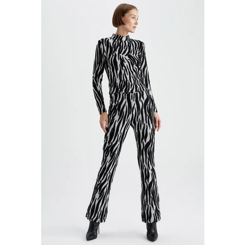 Defacto Zebra Patterned Trousers