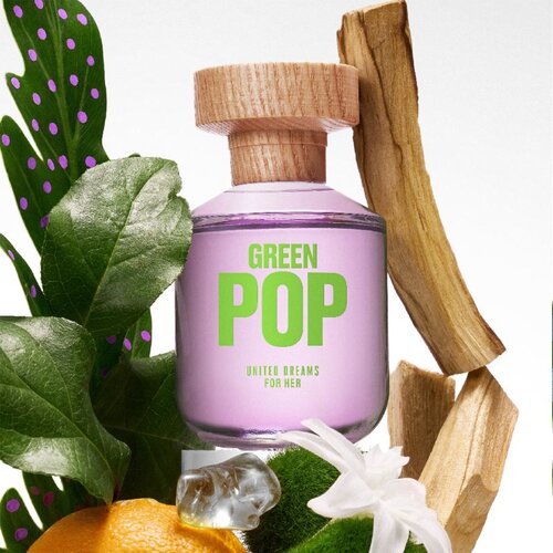 Benetton United Dreams Green Pop For Her toaletna voda za ženske 80 ml Slike