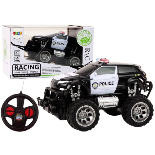 Rc terenski policijski automobil 1:24 na daljinsko upravljanje Slike