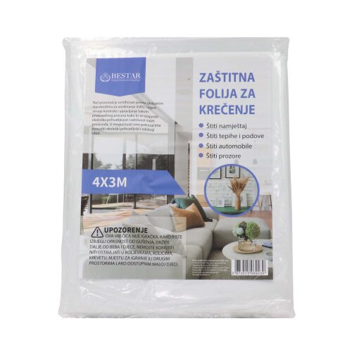 Master Folija zaštitna za krečenje 4x3m BDS-432 Cijene