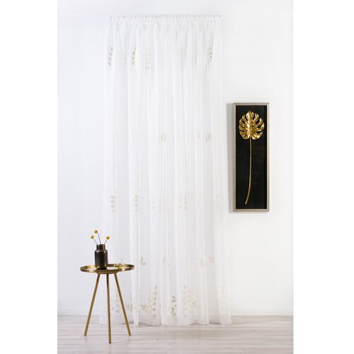 Mendola Fabrics Kremno bela prosojna zavesa 140x245 cm Melissa – Cene
