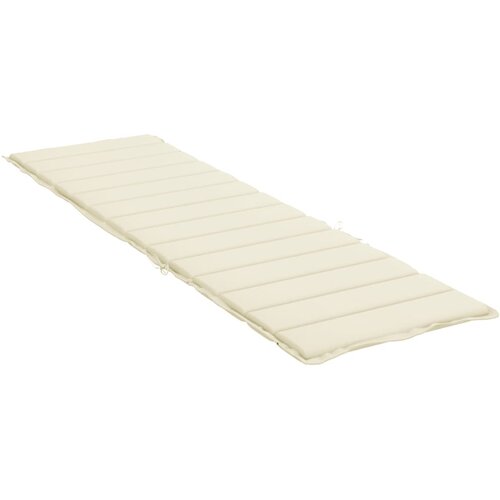  Jastuk za ležaljku krem 200 x 60 x 3 cm od tkanine Oxford Slike