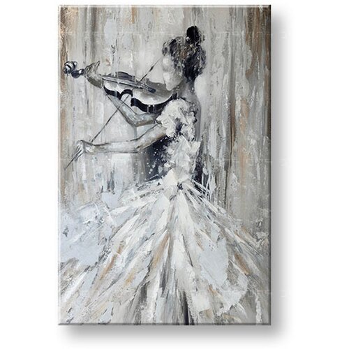 Slikana slika na platnu violina 80x120 cm Slike