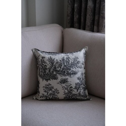 WALLXPERT BST061 blackwhite cushion cover Cene