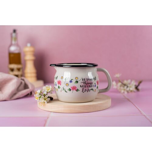 Metalac LONČIĆ TRBU&amp;Scaron;ASTI S KLJUNOM SPRING 10cm / 0,85lit Slike