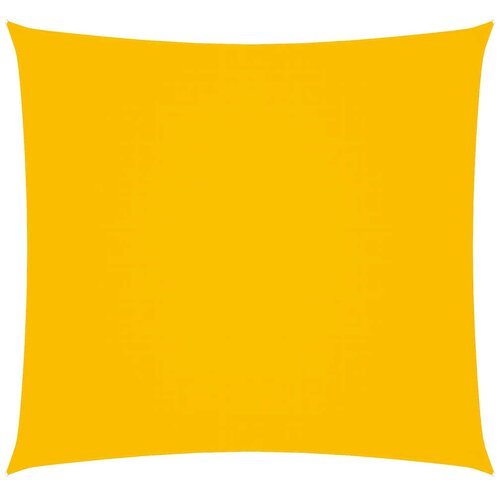  Jedro protiv sunca od tkanine Oxford četvrtasto 6 x 6 m žuto Slike