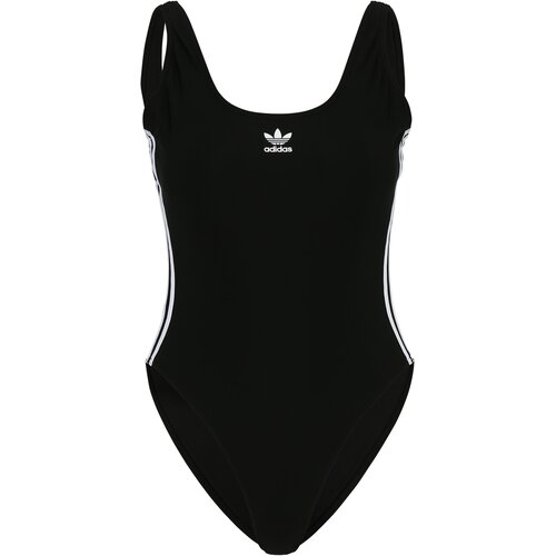 Adidas Jednodijelni kupaći kostim 'Adicolor 3-Stripes' crna / bijela Cijene