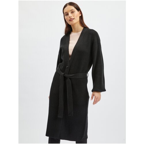 Orsay Black Ladies Long Cardigan - Ladies Slike