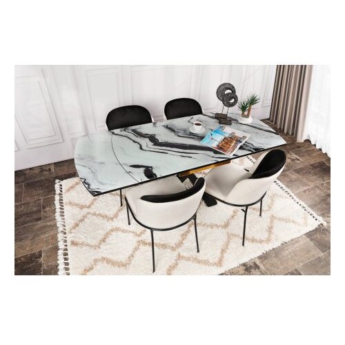 Hanah home Dore 145 V4 stolica, krem ​​boje Slike