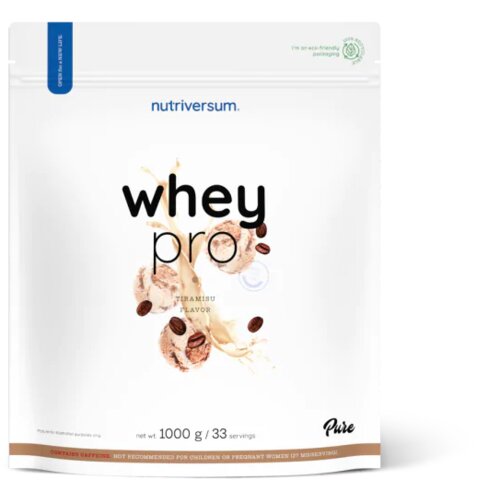 NUTRIVERSUM whey pro - prvoklasni čist protein surutke - tiramisu 1kg Cene