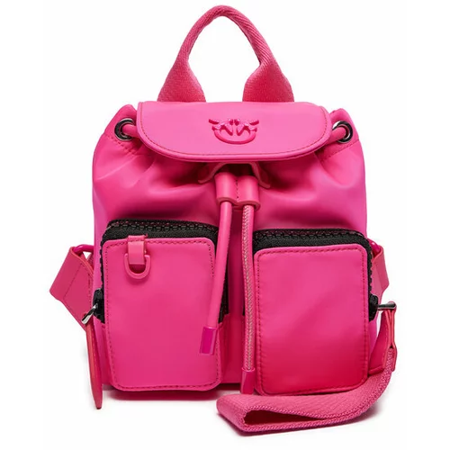Pinko Nahrbtnik Vagabond Backpack Mini PE 24 PLTT 102742 A1J4 Roza