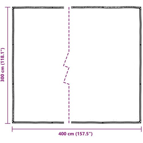  s rupama *Transparent*an 3 x 4 m Polietilen - 3 x 4 m Slike