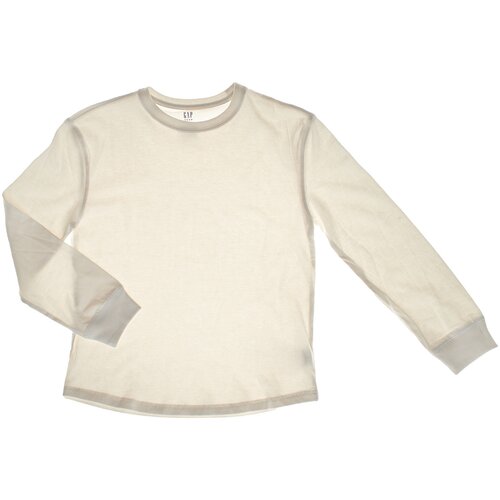 GAP Majice z dolgimi rokavi 732760-002 Bela Slike