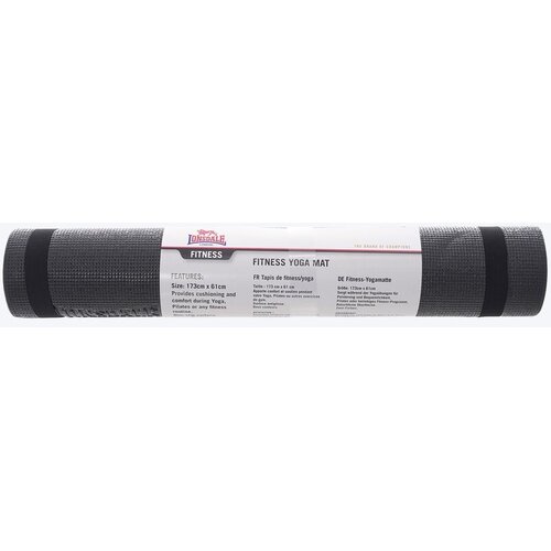 Lonsdale Podloga za ve&scaron;banje Yoga Mat, 4mm, Crna Cene