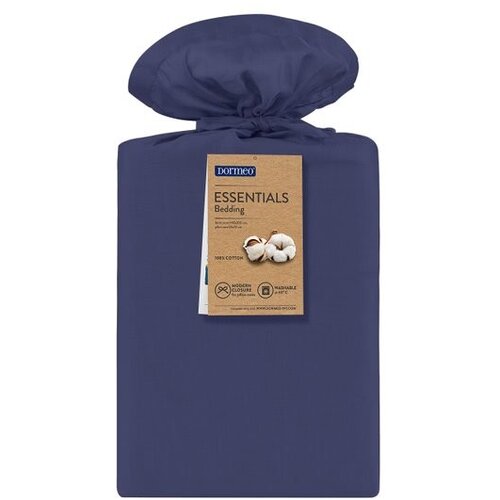 Dormeo Posteljina Essentials, 140x200, tamno plava Cene