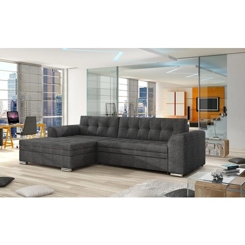  KUTNA SJEDEA GARNITURA CONFETIE (VIE BOJA) lijeva izvedba Sawana05darkgrey Slike