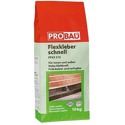 PROBAU Fleksibilno ljepilo brzo (10 kg, Može se hodati po površini nakon: 3 h) Cijene