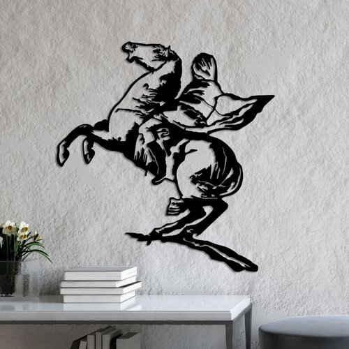 Wallity zidna dekoracija banksy 10, 68 x 72, crna Cene