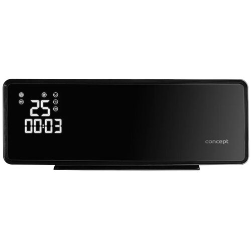  Concept QH4001 - Električni grejač 1000/2000W IP22 crni + daljinski upravljač Slike