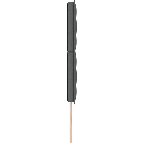  Uzglavlje Tamno siva 144 cm tkanina Slike