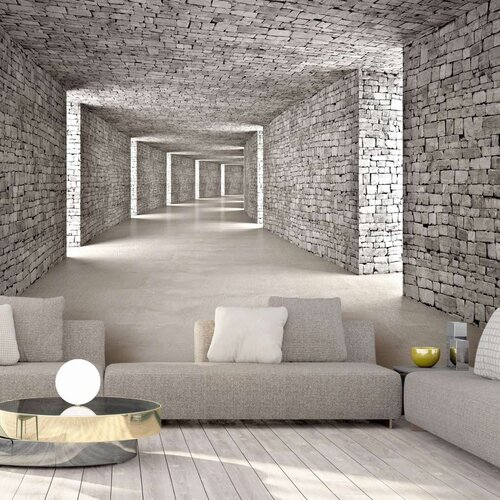  Samoljepljiva foto tapeta - Mysterious Tunnel 441x315 Cijene