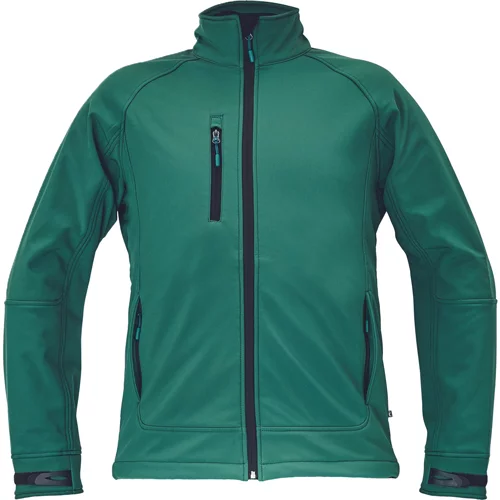 Cerva CHITRA Muška softshell jakna, tamno zelena, veličina