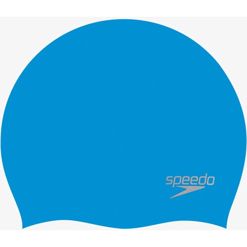 Speedo moulded silc cap au blue/silver Cene